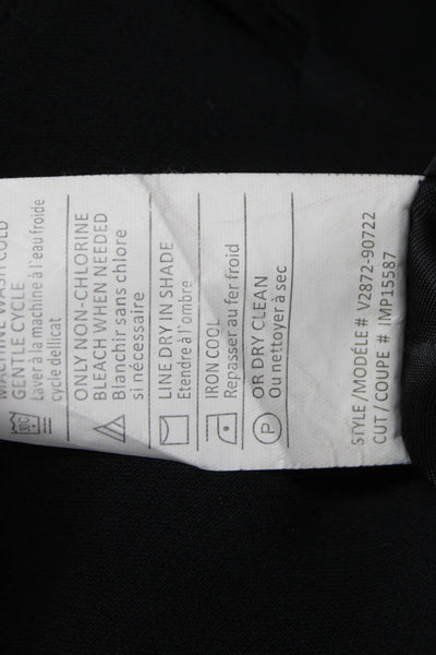 Vince Womens Black Polyester Button Jacket Size 4