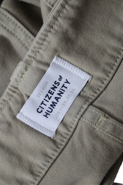 Citizens of Humanity Womens Brown Cotton Pants Size 27