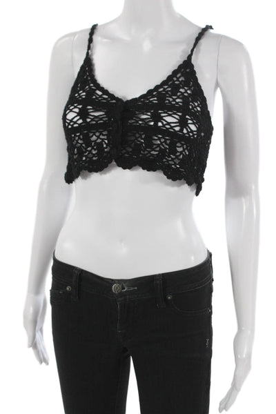 Anna Kosturova Womens Cotton Crop Top Size XS