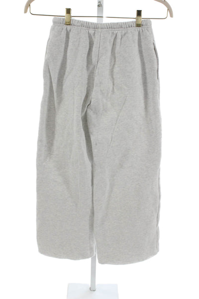 Aritzia Womens Gray Drawstring Sweatpants Cotton Blend Size 2XS