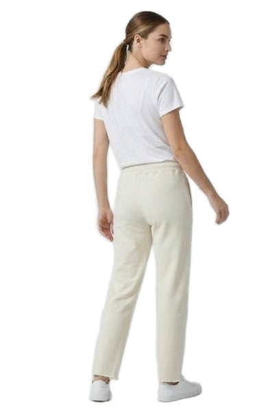 The Great Womens Sweatpants Ivory Cotton Drawstring Size 0