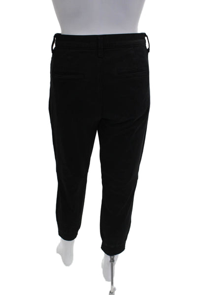J Brand Women Black Jogger Button Closure Size 25