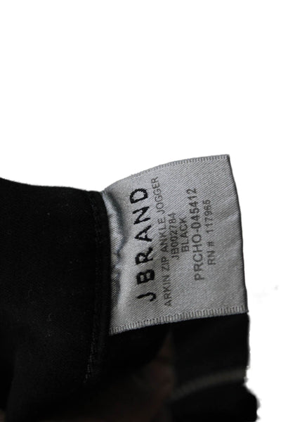 J Brand Women Black Jogger Button Closure Size 25