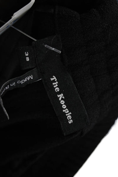 The Kooples Womens Black Jogger Pants Pull On Polyester Elastane Size 38