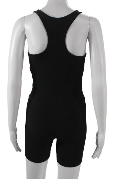 Beyond Yoga Womens Unitard Black Scoop Neck Sleeveless Size S