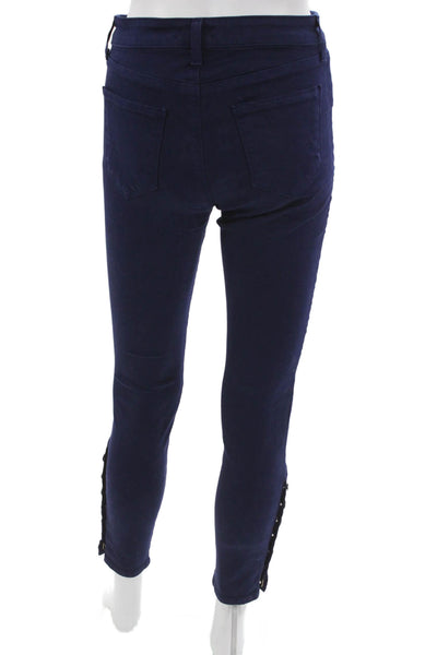 L Agence Womens Skinny High Rise Jeans Blue Size 27