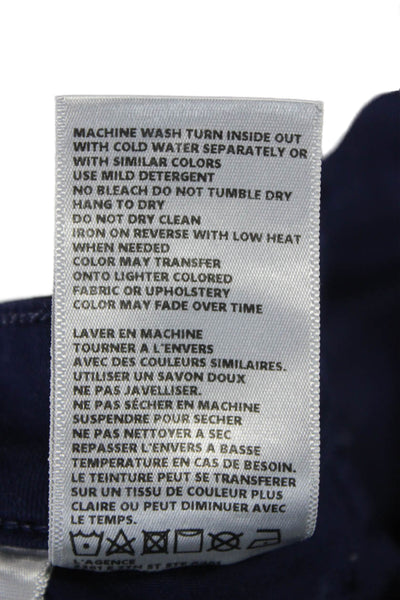 L Agence Womens Skinny High Rise Jeans Blue Size 27