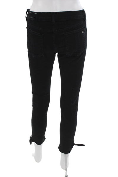 Rag & Bone Jean Womens Skinny Black Jeans Size 28