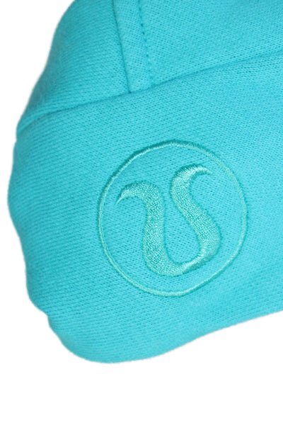 Lululemon Womens Blue Cotton Crew Neck Long Sleeve Sweater Size XS