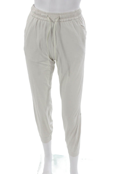 Lululemon Womens White Nylon Pants Size 2