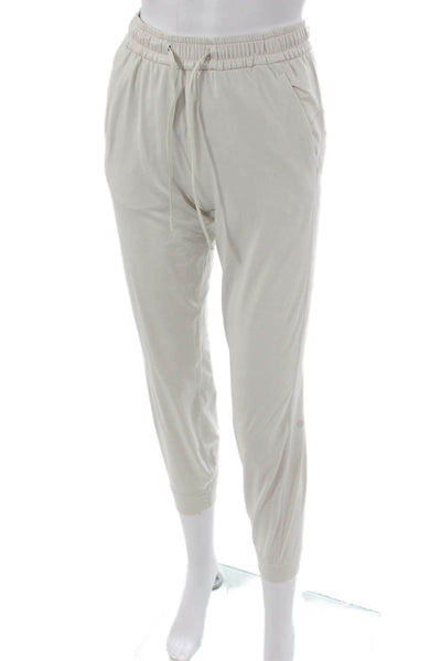 Lululemon Womens White Nylon Pants Size 2