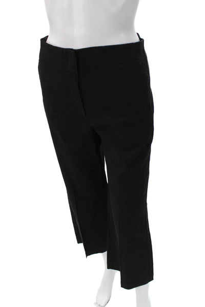 Theory Women Cropped Black Pants Size 2
