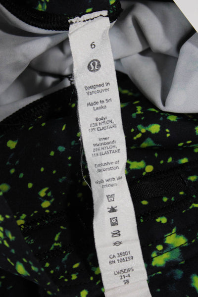 Lululemon Womens Multicolor Ankle Leggings Size 9
