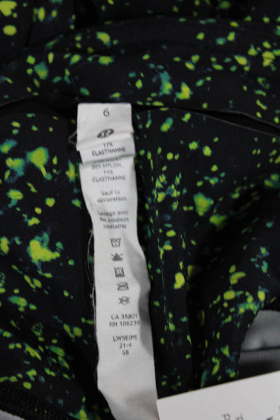 Lululemon Womens Multicolor Ankle Leggings Size 9