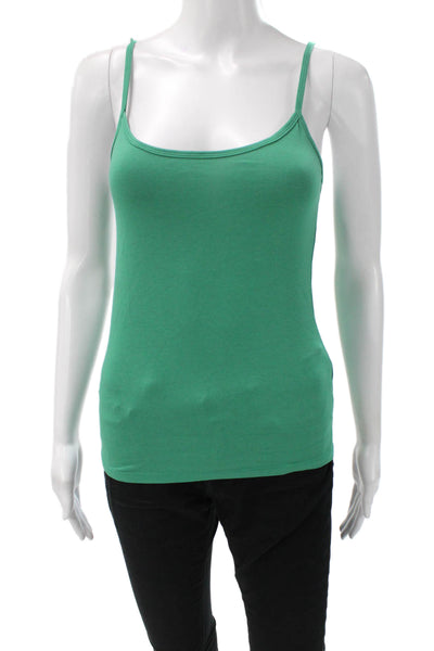 Boden Women Camisole Green Scoop Neck Sleeveless 50% Cotton Size S