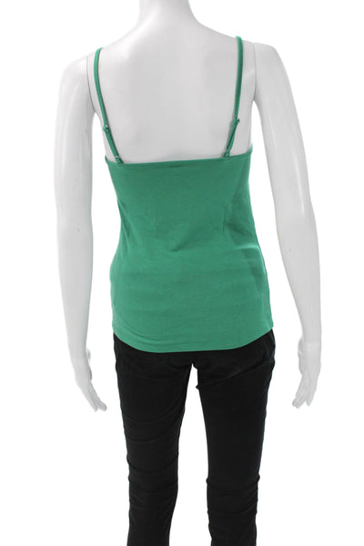 Boden Women Camisole Green Scoop Neck Sleeveless 50% Cotton Size S