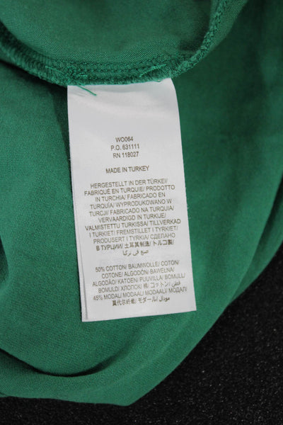 Boden Women Camisole Green Scoop Neck Sleeveless 50% Cotton Size S