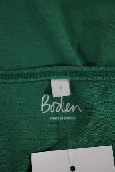 Boden Women Camisole Green Scoop Neck Sleeveless 50% Cotton Size S