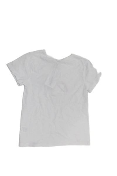 Kule Unisex Kids Cotton Rainbow Motif T-Shirt White Size S