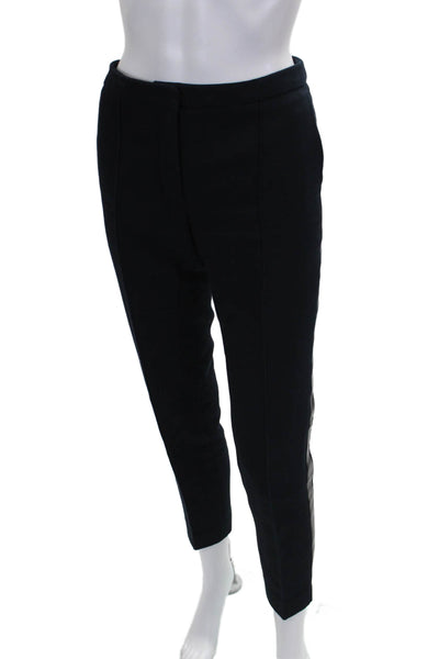 Sandro Women Dress Pants Black Cotton Zip Size 38