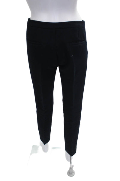 Sandro Women Dress Pants Black Cotton Zip Size 38