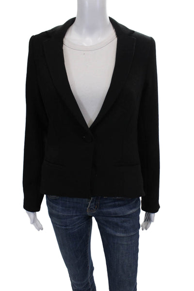 Drew Women Jacket Black Button Long Sleeve Polyester Size XS