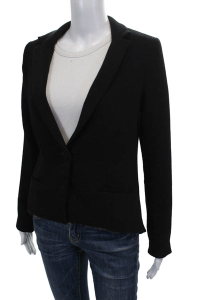 Drew Women Jacket Black Button Long Sleeve Polyester Size XS