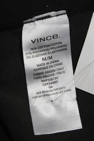 Vince Women Ankle Leggings Black Size M