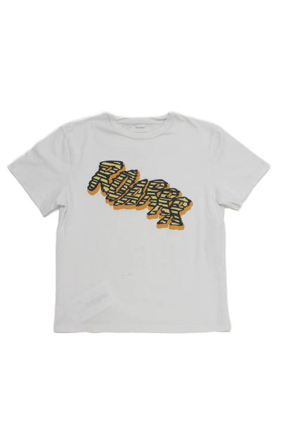 Stella McCartney Kids Unisex Kids Cotton Graphic T-shirt White Size 6