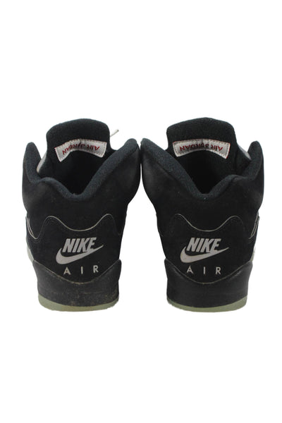 Nike Boys Lace Up High Top Air Jordan Sneakers Black Size 3.5Y
