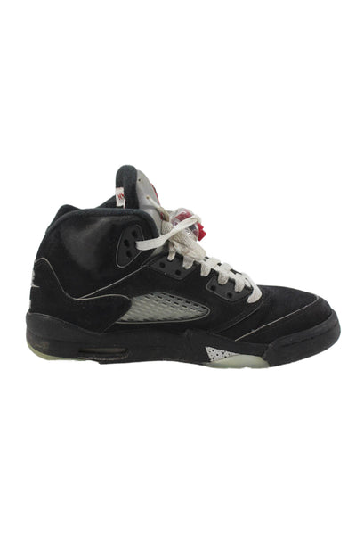 Nike Boys Lace Up High Top Air Jordan Sneakers Black Size 3.5Y