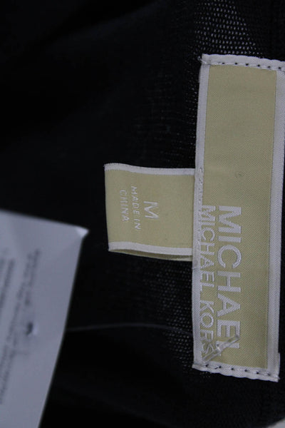 Michael Michael Kors Women Black Pullover Sweater Long Sleeve Size M