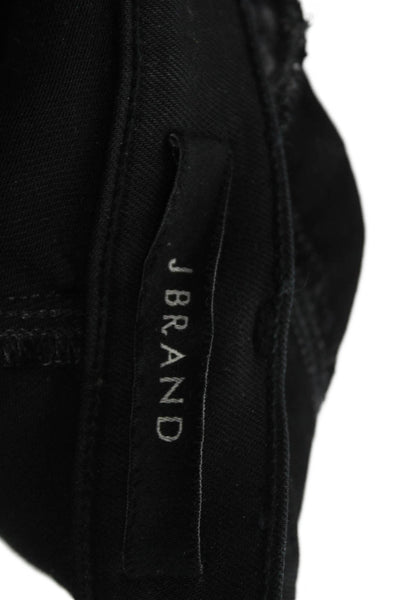 J Brand Women Skinny Jeans Black Cotton Blend Size 27