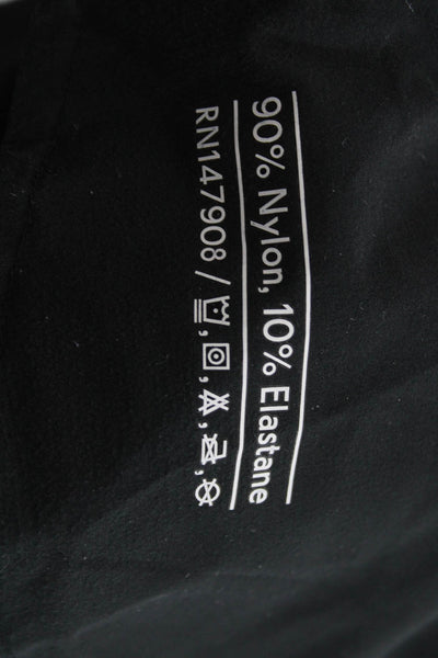 Outdoor Voices Women Cropped Pants Black Pull On 90% Nylon 10% Elastane Size S