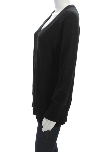 Equipment Femme Womens 100% Cashmere V-Neck Pullover Black Size S
