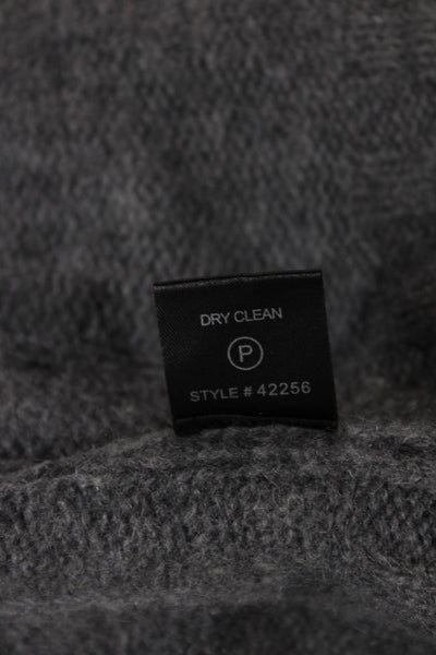 360 Cashmere Womens Turtleneck Pullover Sweater Gray Size XS