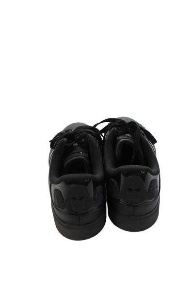 Adidas Womens Monochrome Sci-Fi Character Motif Sneakers Black Size 9