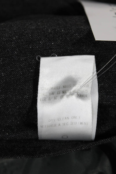 Theory Mens Gray Wool Blend Blazer Button Size 40