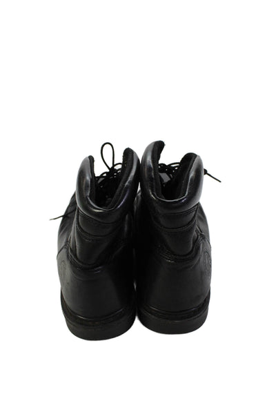 Red Wing Shoes Mens Leather Lace Up Irish Setter Work Boots Black Size 10.5