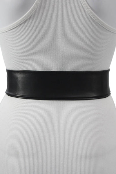 Givenchy Women's Soft Leather Tie Belt Black One Size