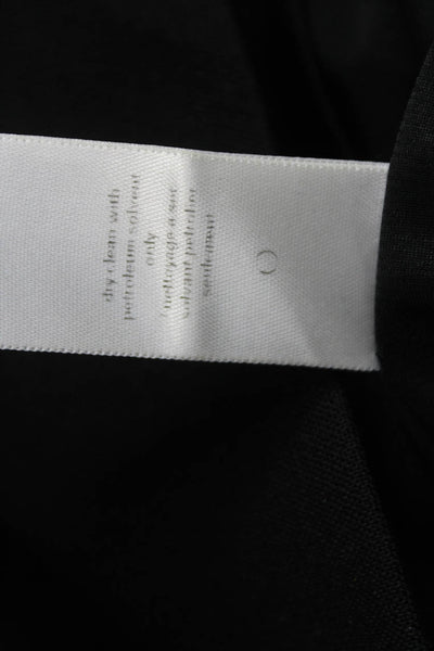 Rag & Bone Women Sheath Dress Black V-Neck Sleeveless Knee Length Size 6