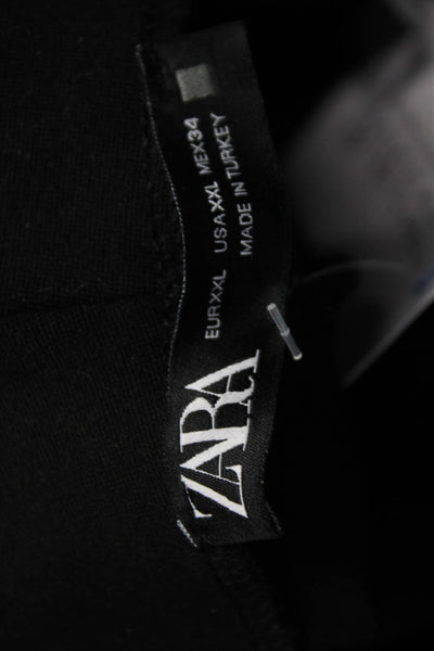 Zara Women Ankle Pants Black Sailor Size 2XL