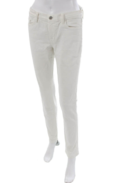 J Brand Womens Skinny White Jeans Size 28