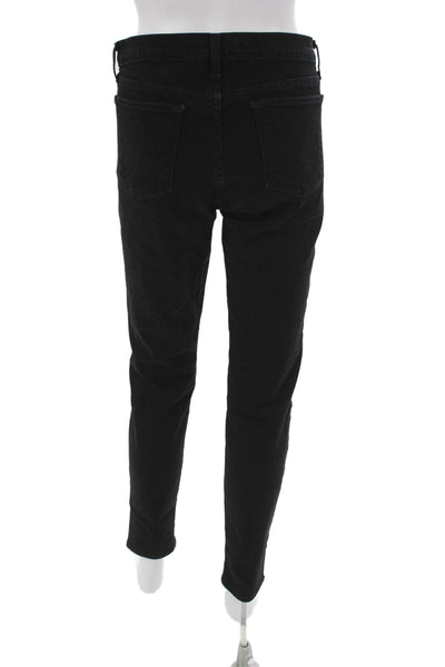 J Brand Womens Black Skinny Jeans Mid Rise Size 31