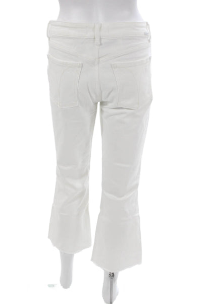 DL1961 Womens Cropped White Jeans Size 31