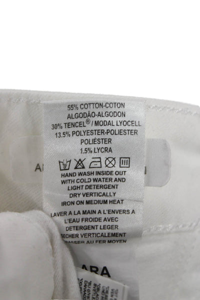 DL1961 Womens Cropped White Jeans Size 31