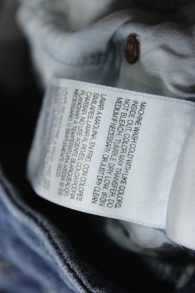 Mother Womens Jeans Blue Mid Rise Denim Inseam 26 Size 27