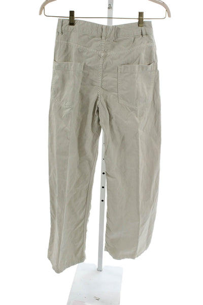 ECOALF Womens Beige Cotton Pants Size 36