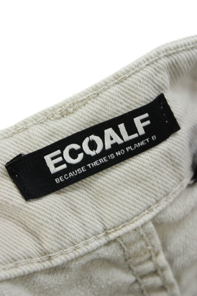 ECOALF Womens Beige Cotton Pants Size 36
