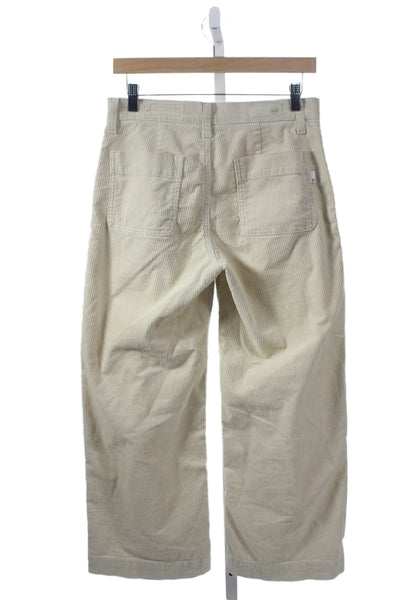 AG Adriano Goldschmied Womens Beige Cotton Pants Size 25